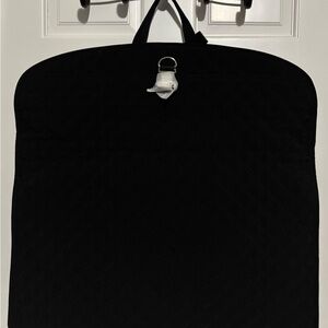 Black Quilted Garment Bag